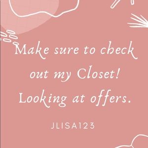 Check out my closet!